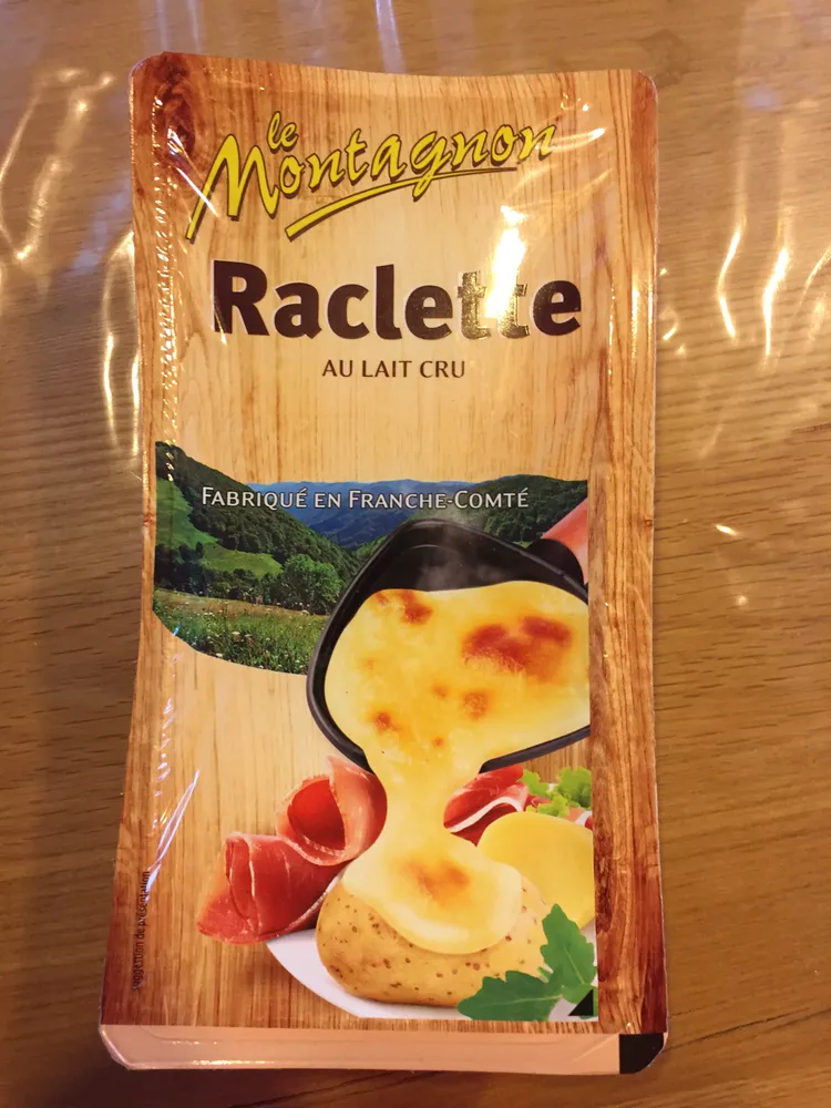 Raclette de Franche Comte au lait cru, 28%MG