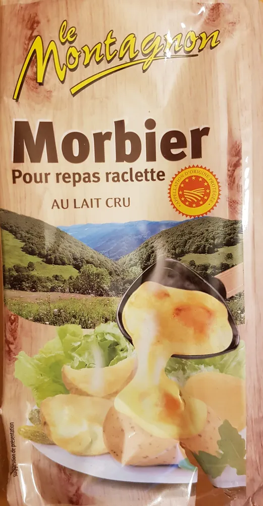 Morbier tranches au lait cru