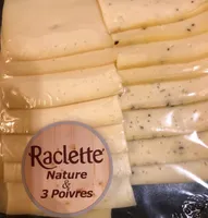 Raclette (nature & 3 poivres)