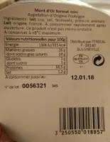Mont d'Or au lait cru