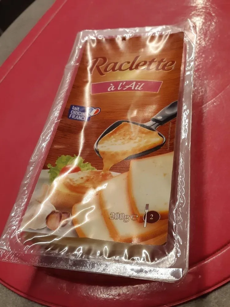 Raclette à l'Ail