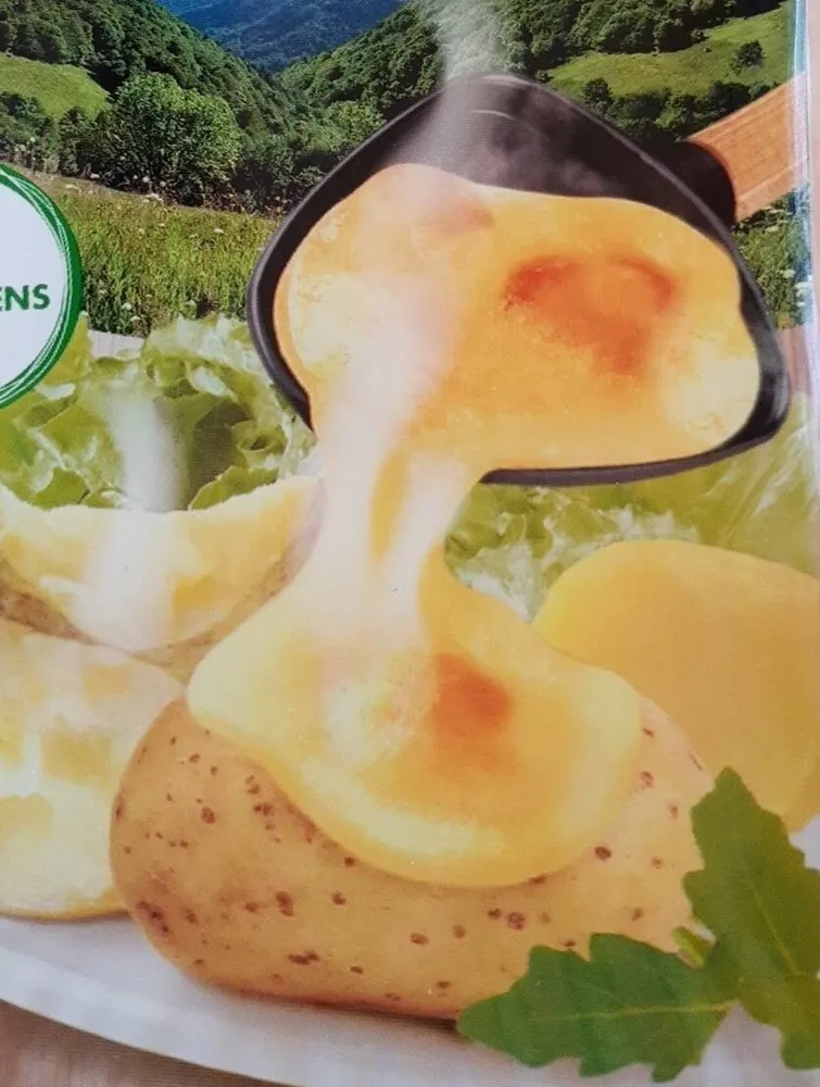 fromage raclette au pesto