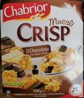 Muesli crisp 3 chocolats