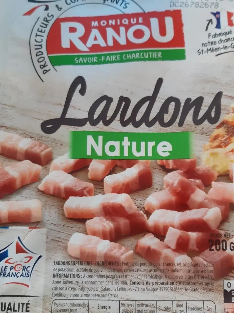 Lardons nature