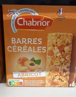 Barres céréales abricot Chabrior