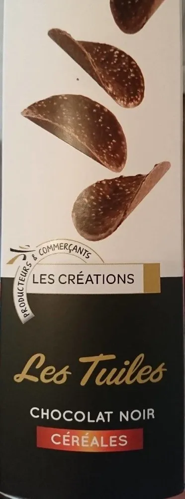 Les tuiles chocolat noir