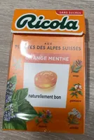 Bonbons orange menthe