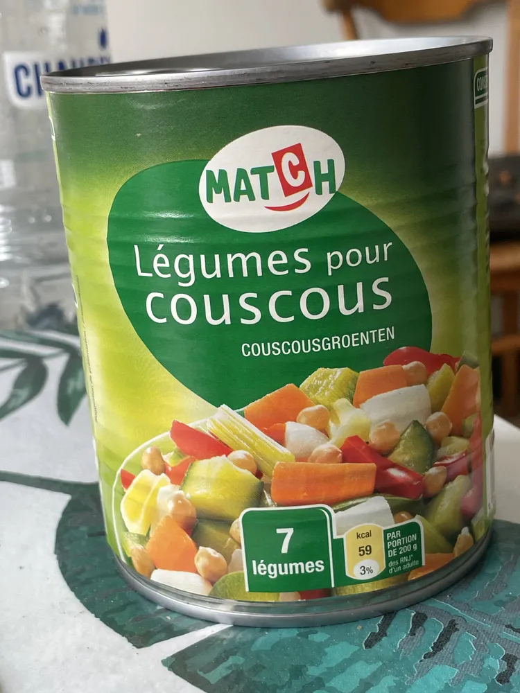 Légumes pour couscous