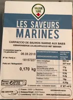 Carpaccio de saumon