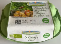 6 oeufs bio
