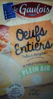 Oeufs entiers prêts à l'emploi
