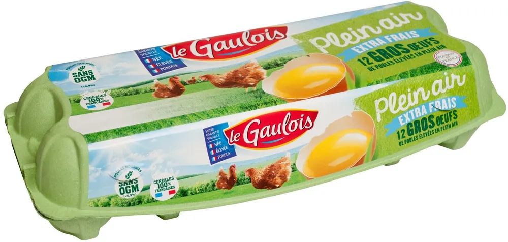 12 œufs Plein Air Extra-frais