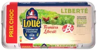 18 oeufs fermiers label rouge de