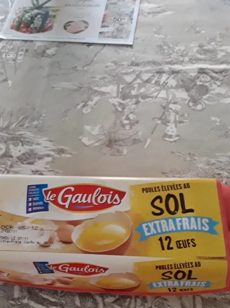 12 œufs Sol Extra-frais