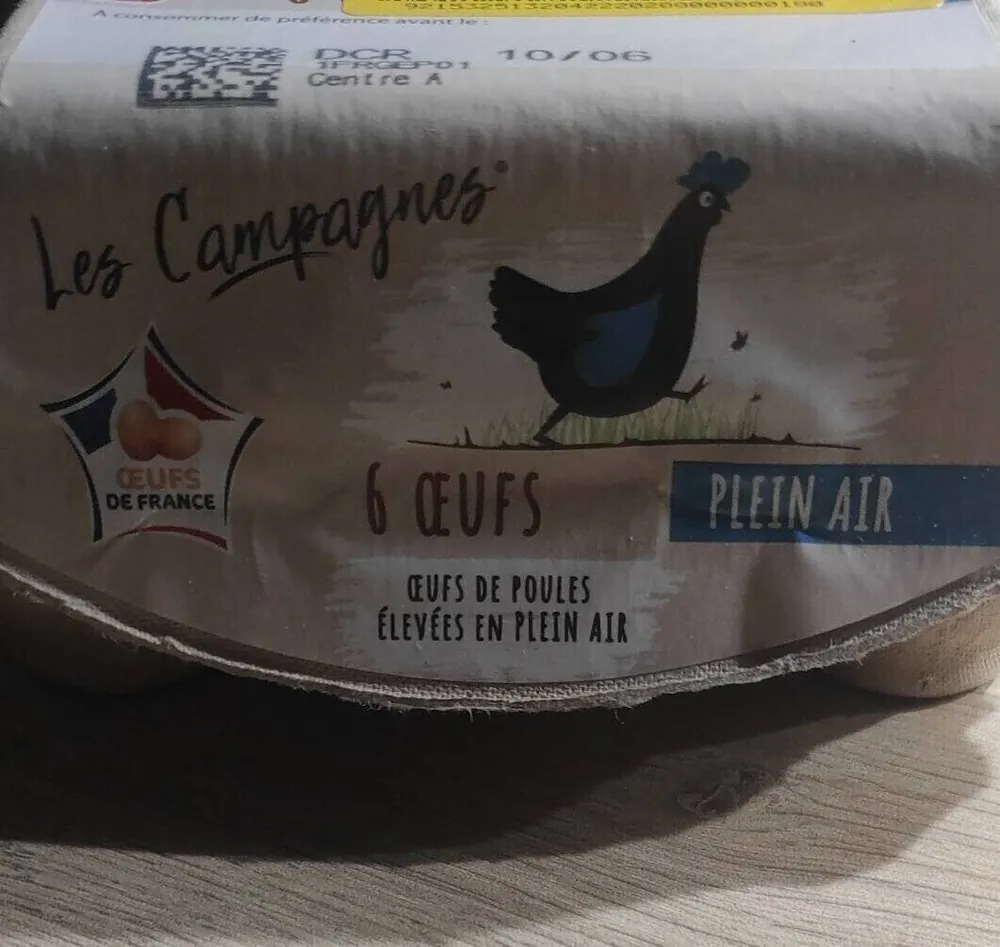 6 oeuf plein air