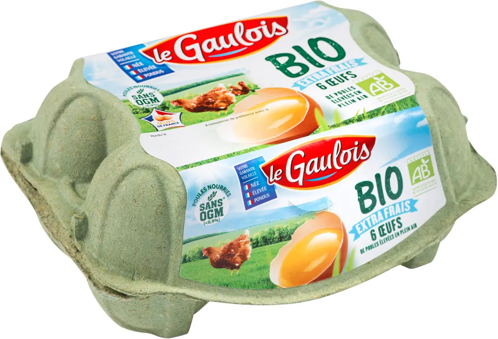 6 œufs Bio Extra-frais
