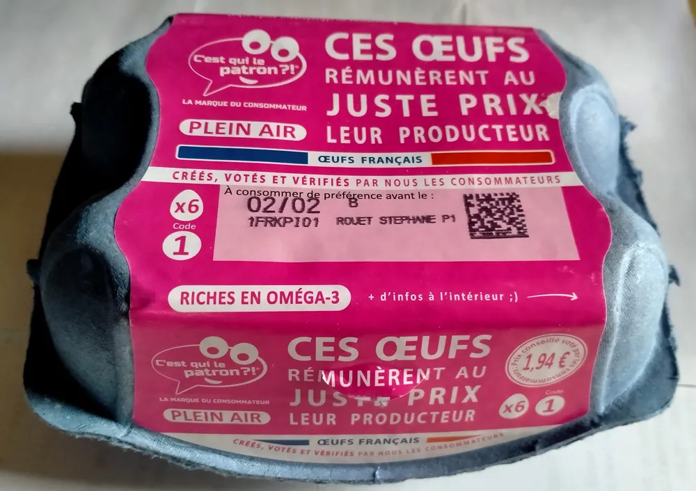 Oeufs Plein air