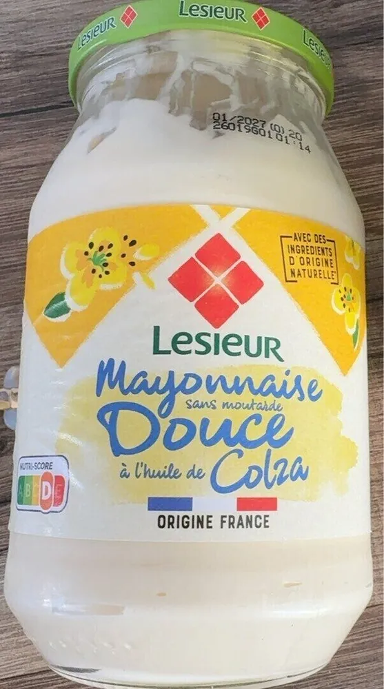 Matonnaise douce sans moutarde