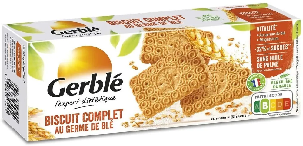 Biscuit complet au germe de blé
