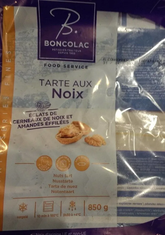 Tarte aux noix