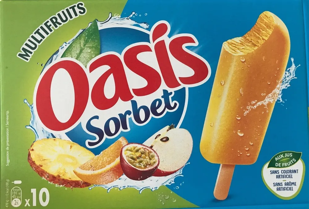 Sorbet multifruits Oasis