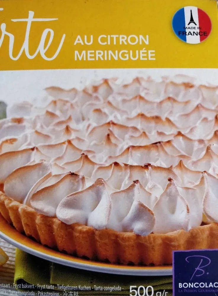 Tarte au Citron Meringuée
