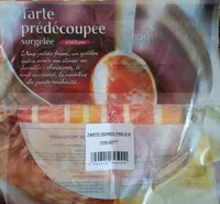 Tarte prédécoupée poires