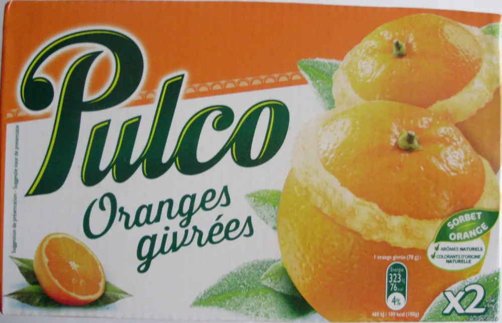 Oranges givrées (x 2)