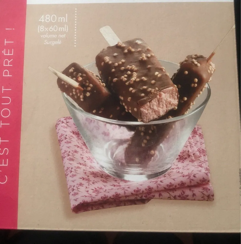 Bâtonnets fraise