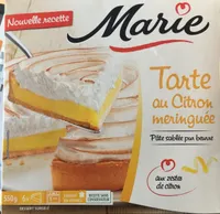 Tarte au citron meringuée