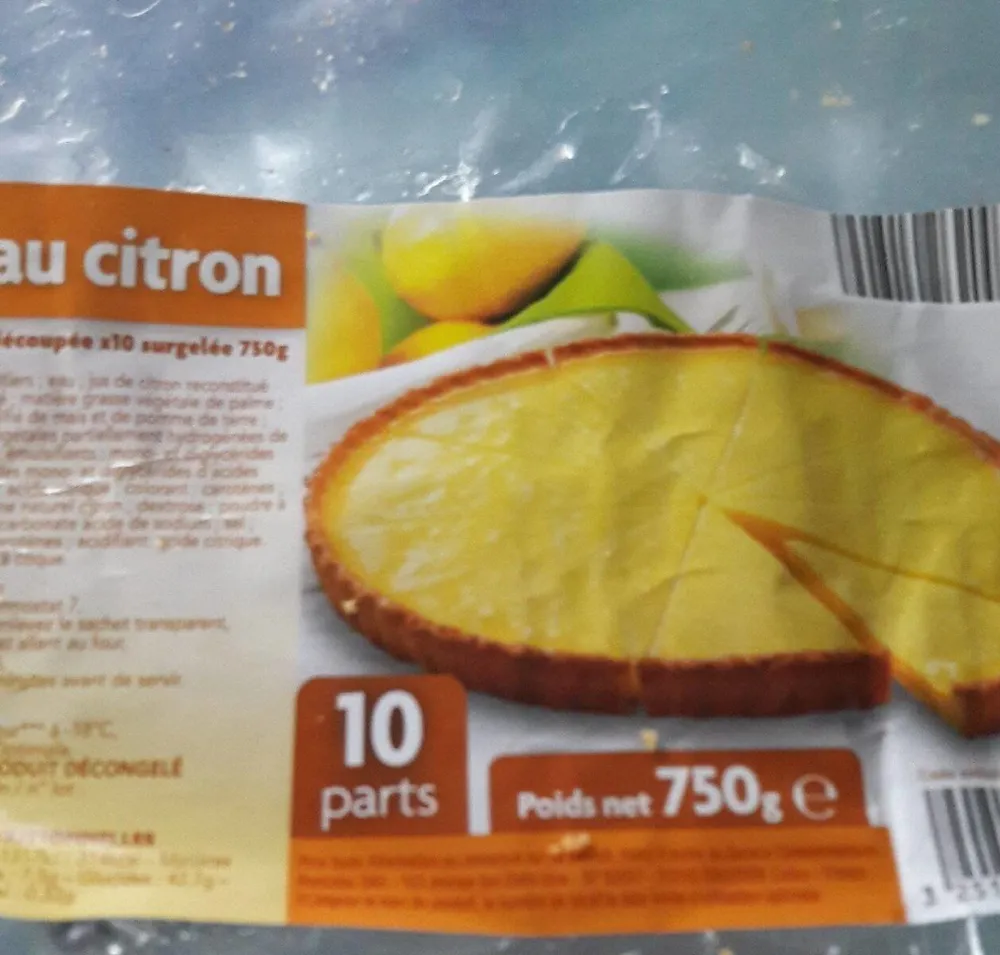 Tarte au citron