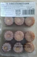 12 Cannelés de Bordeaux surgelés