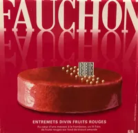Entremets divin fruit rouge