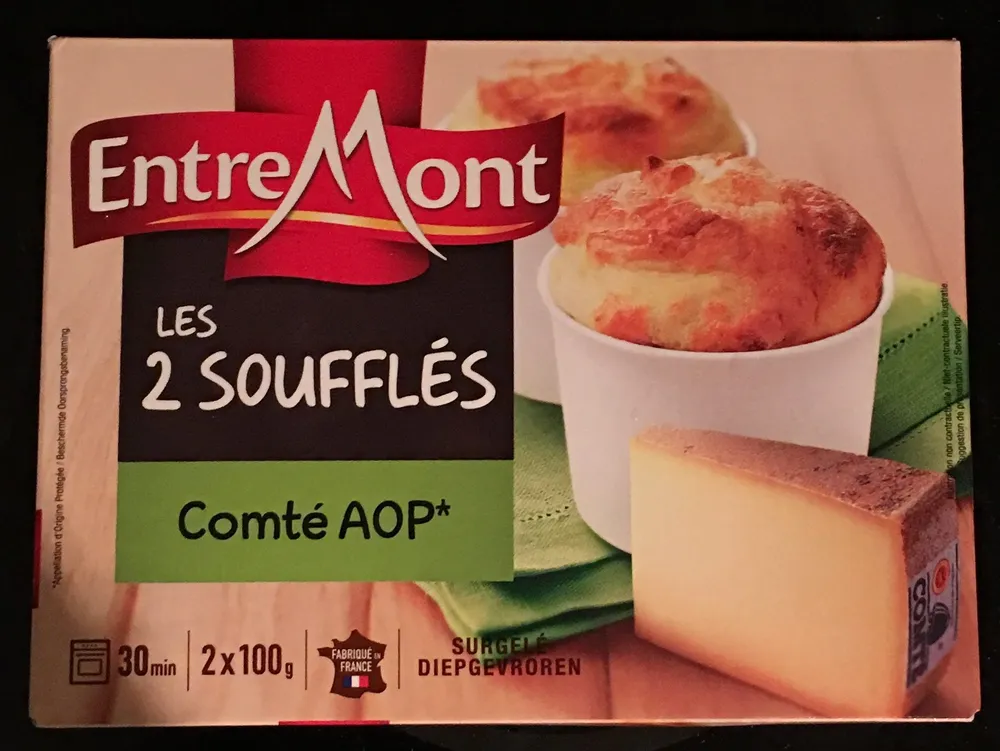 Soufflés au comté AOP, 2x100g