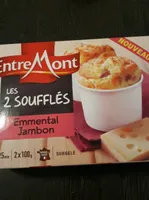 Soufflés emmental et jambon, 2x100g