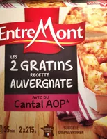 Plats cuisinés gratin recette auvergnate Entremont
