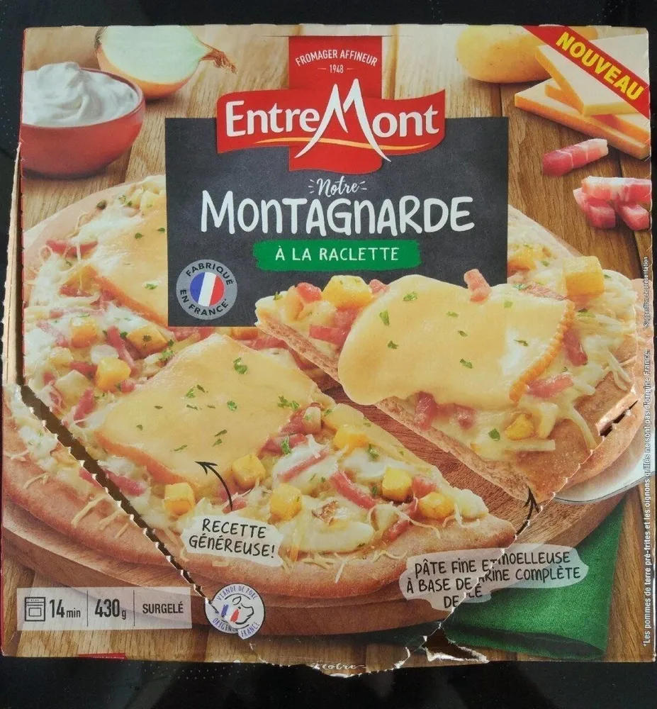 Pizza montagnarde à la raclette