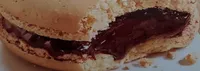 Macarons vanille coeur coulant chocolat
