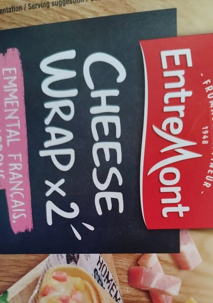 Cheese wrap Entremont