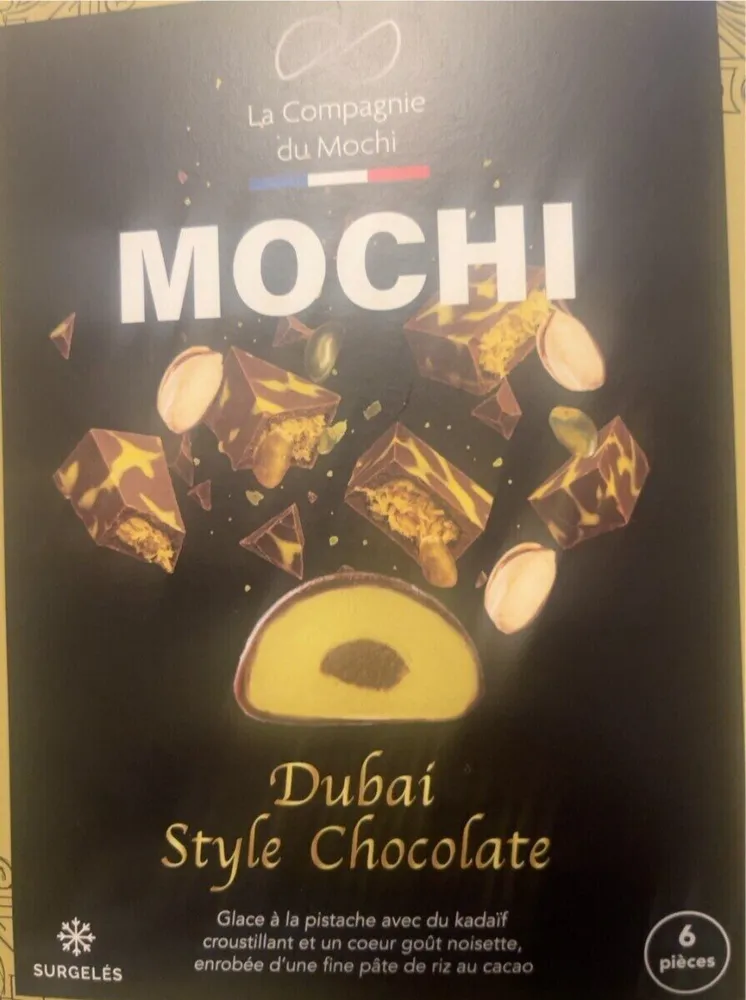 Mochi dubai style chocolate