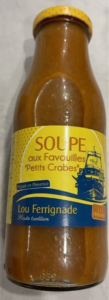 Soupe aux Favouilles Petits Crabes