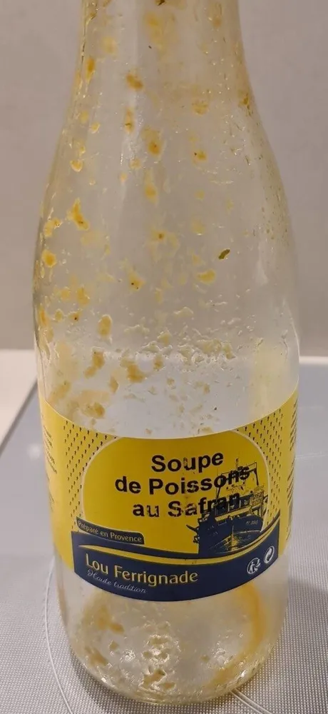 Soupe de poissons au safran