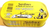 Sardines à l'huile de tournesol