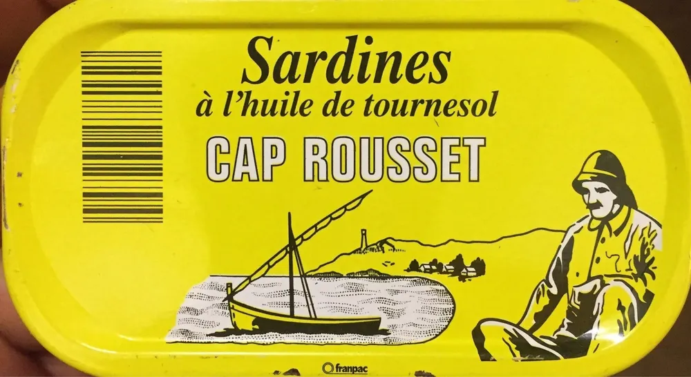 Sardines à l'huile de tournesol
