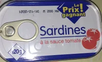 Sardine à la sauce tomate