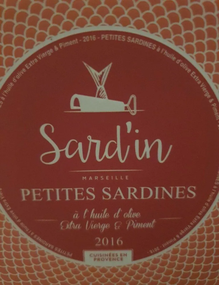 Sard'in petites sardines huile d'olive et piment