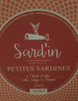 Sard'in petites sardines huile d'olive et piment