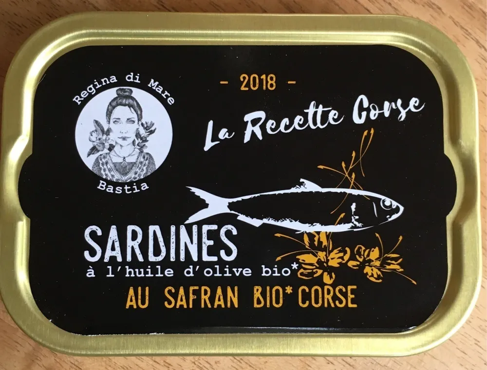 Sardines au Safran Bio Corse