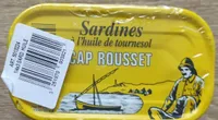 Sardines à l'huile de tournesol