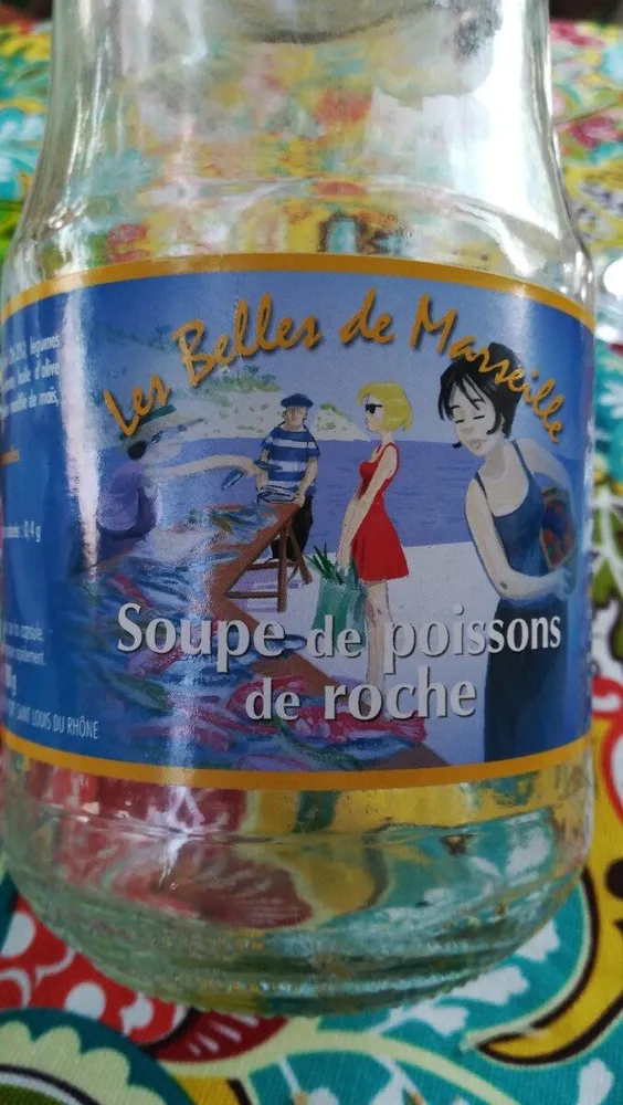 Soupe de poissons de roche
